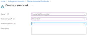 Update Intune Primary User with PowerShell or Azure Automation - Mr T ...